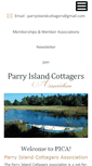 Mobile Screenshot of parryislandcottagers.com